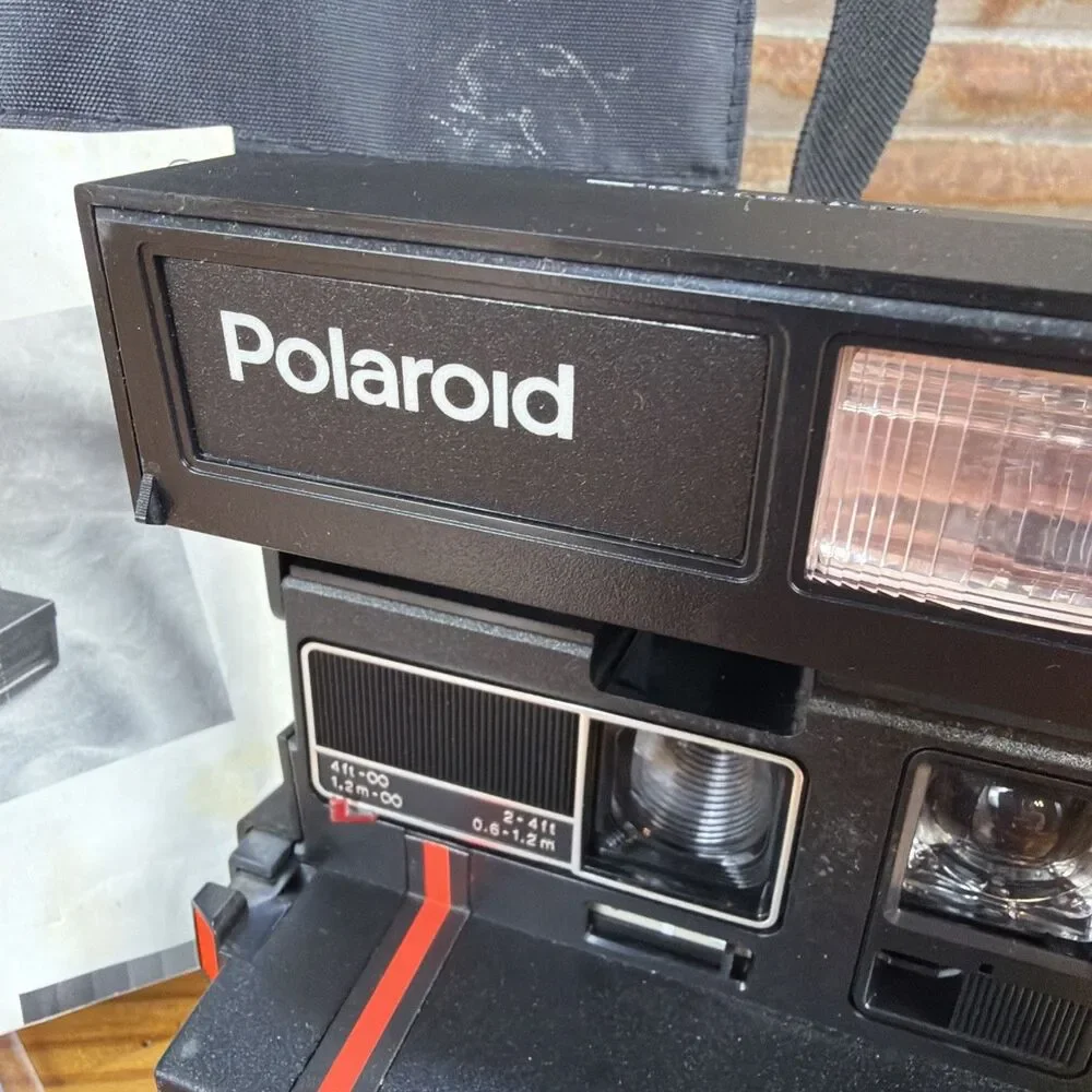 Vintage Polaroid 600 One Step Flash Untested